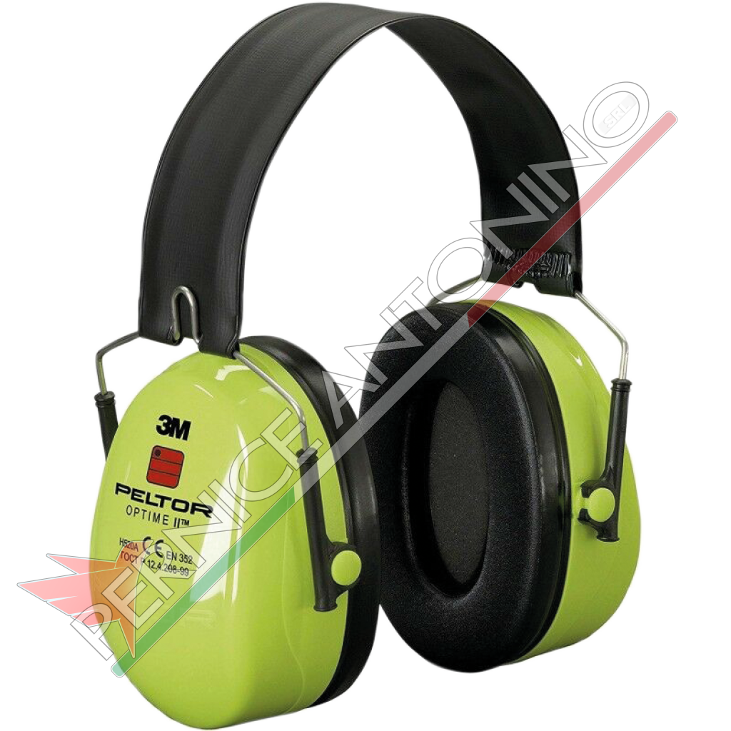 cuffia auricolare 3M colore verde 