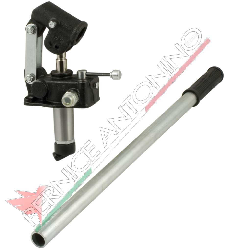 Hand pump with descent tap