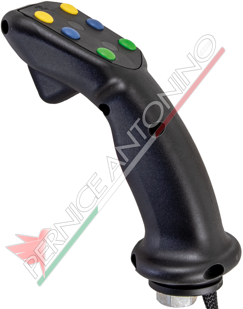 ERGONOMIC LEVER WITH 6 PUSH-BUTTONS