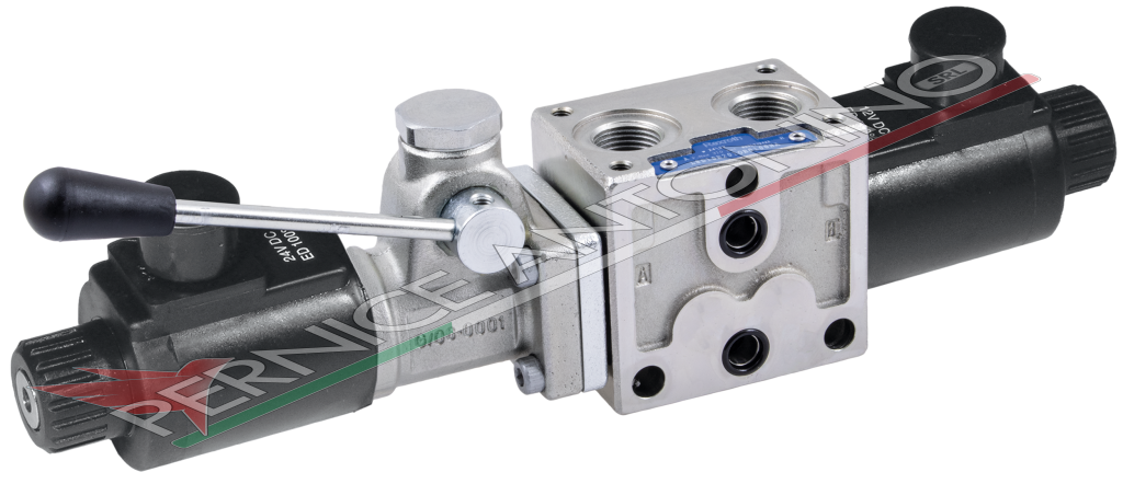 Single element electric modular valves - 12VS ON-OFF - 50 L - 3/8