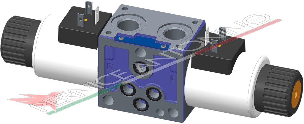 elemento singolo ED4 proporzionale con LS 12V 