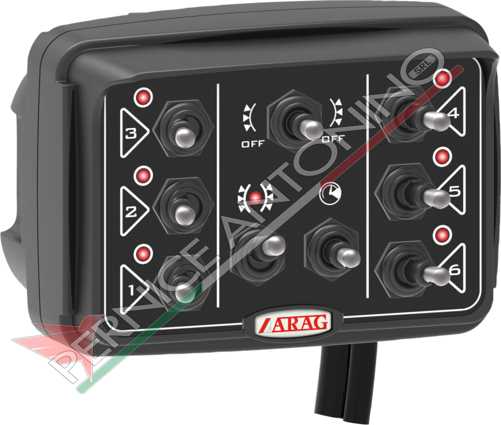 6-way control box + G+P boom closing