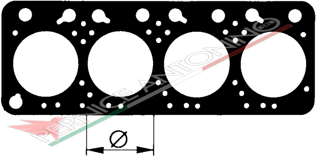 4-CYLINDER HEAD GASKETS