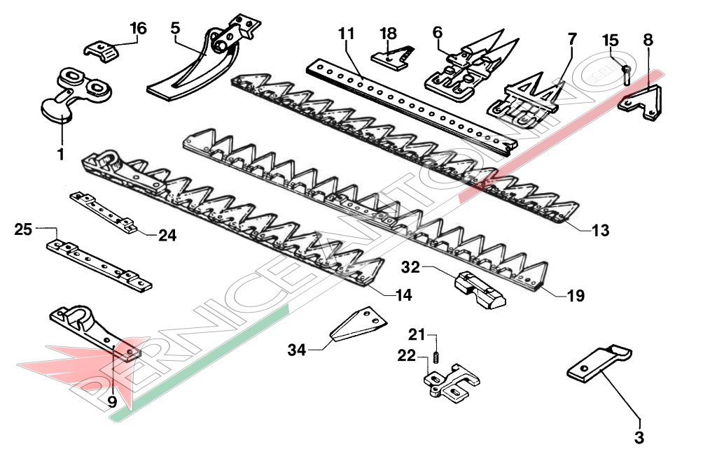 SPARE PARTS FOR MOTOR MOWERS SEP