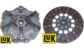 Reinforced clutch kit with internal disc and PTO