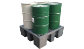 POLYETHYLENE TANK FOR 4 DRUMS