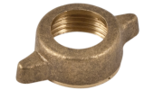 Brass swivel nut