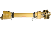 PTO drive shaft with 4 disc clutch