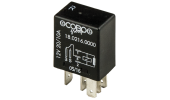 Micro relay with exchange On-on 5 pins 12V – 15/25A with resistor