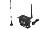 Telecamera WIRELESS 12-24 Volt con microfono antenna e cavo 3 mt 