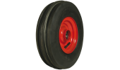 LEADING TYRED WHEELS WITH BEARINGS