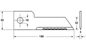 Contro coltello dentato