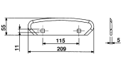 BLADES FOR MIXING-HORIZONTAL