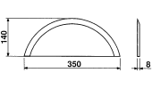 BLADES FOR MIXING-HORIZONTAL