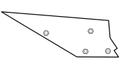 MOLDBOARD GUARD FOR CHISEL PLOUGHS - SOGEMA