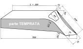 VOMERO TIPO UNIVERSALE SPALLA 320 mm - SX