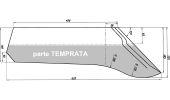 VOMERO ADATTABILE PER ARATRI MORO-KUHN E VARI - SX