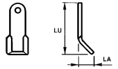 Forestry brush cutter