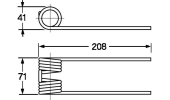 Self loaders spring