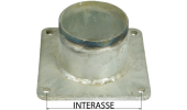 GALVANIZED THREADED STUBPIPE WITH FLANGE