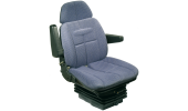 SEAT WITH AIR SUSPENSION FOR TRACTORS WITH AND WITHOUT CABS SC95 (TYPE-APPROVED)