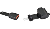 Seat belt kit with rewinder