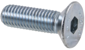 Countersunk screw with hexagon socket