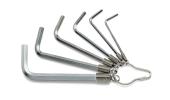 Set of 6 offset key wrenches