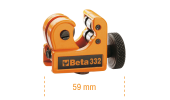 Mini pipe-cutter for copper and light alloys