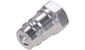 Quick male coupling valve type