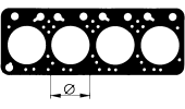 4-CYLINDER HEAD GASKETS